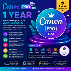 canva pro edu 1 year
